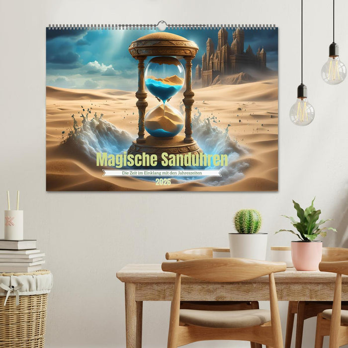 Magische Sanduhren (CALVENDO Wandkalender 2026)