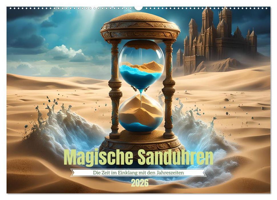 Magische Sanduhren (CALVENDO Wandkalender 2026)