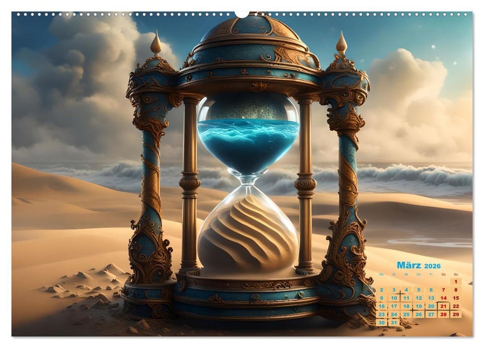 Magische Sanduhren (CALVENDO Wandkalender 2026)