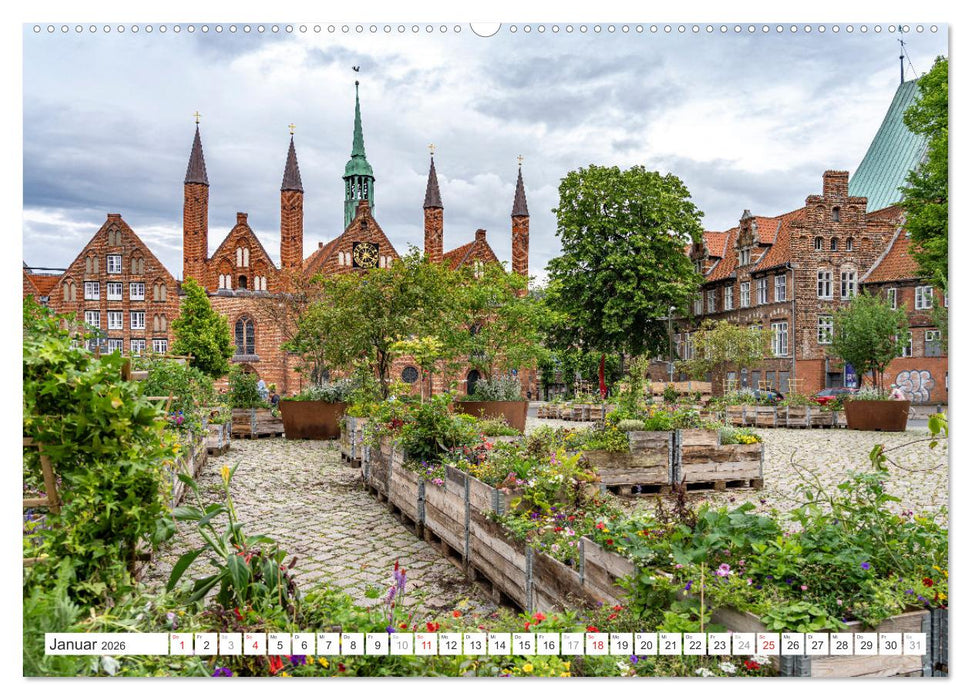 Schleswig-Holstein - Hansestadt Lübeck (CALVENDO Wandkalender 2026)