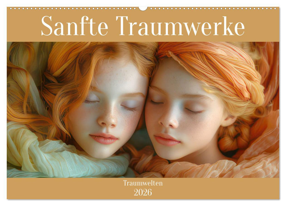 Sanfte Traumwerke - Traumwelten (CALVENDO Wandkalender 2026)