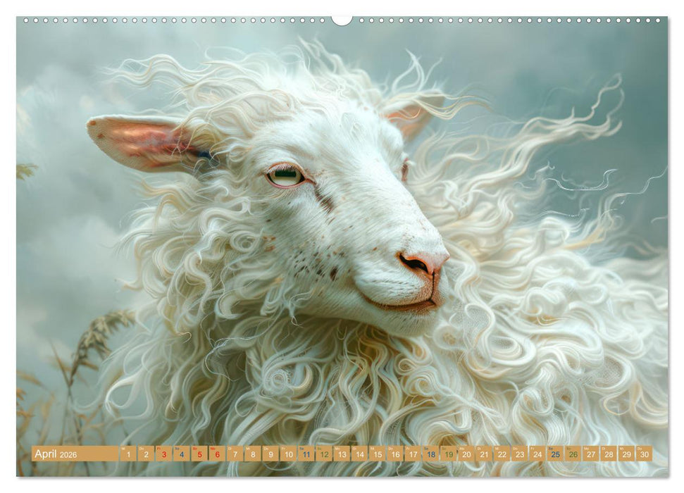 Sanfte Traumwerke - Traumwelten (CALVENDO Wandkalender 2026)