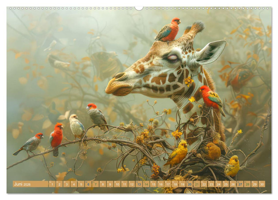 Sanfte Traumwerke - Traumwelten (CALVENDO Wandkalender 2026)