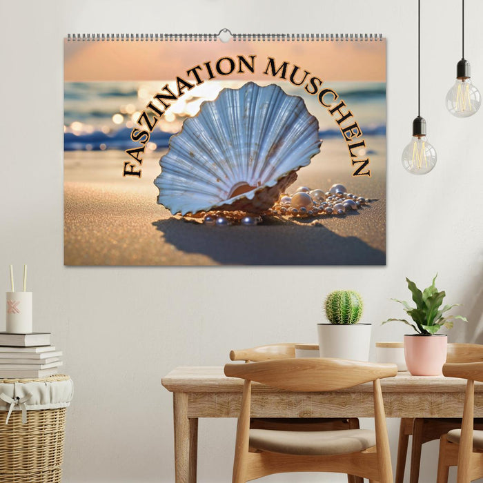 Faszination Muscheln (CALVENDO Wandkalender 2026)