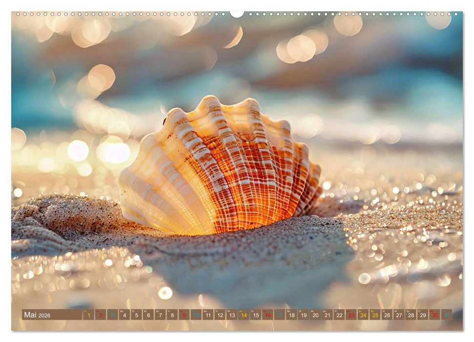 Faszination Muscheln (CALVENDO Wandkalender 2026)