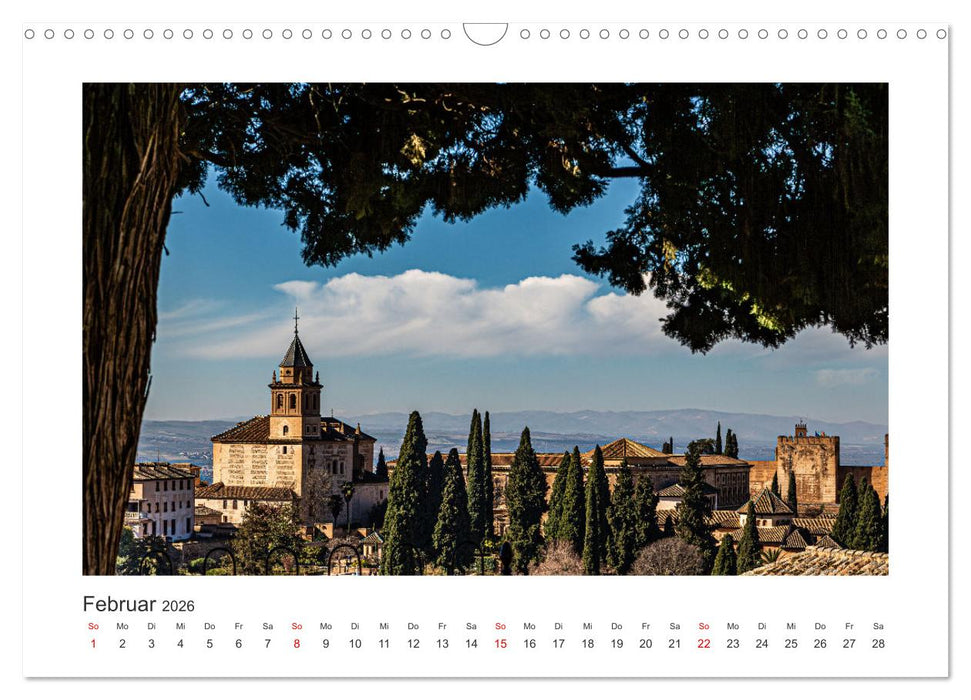 Península Ibérica (CALVENDO Wandkalender 2026)