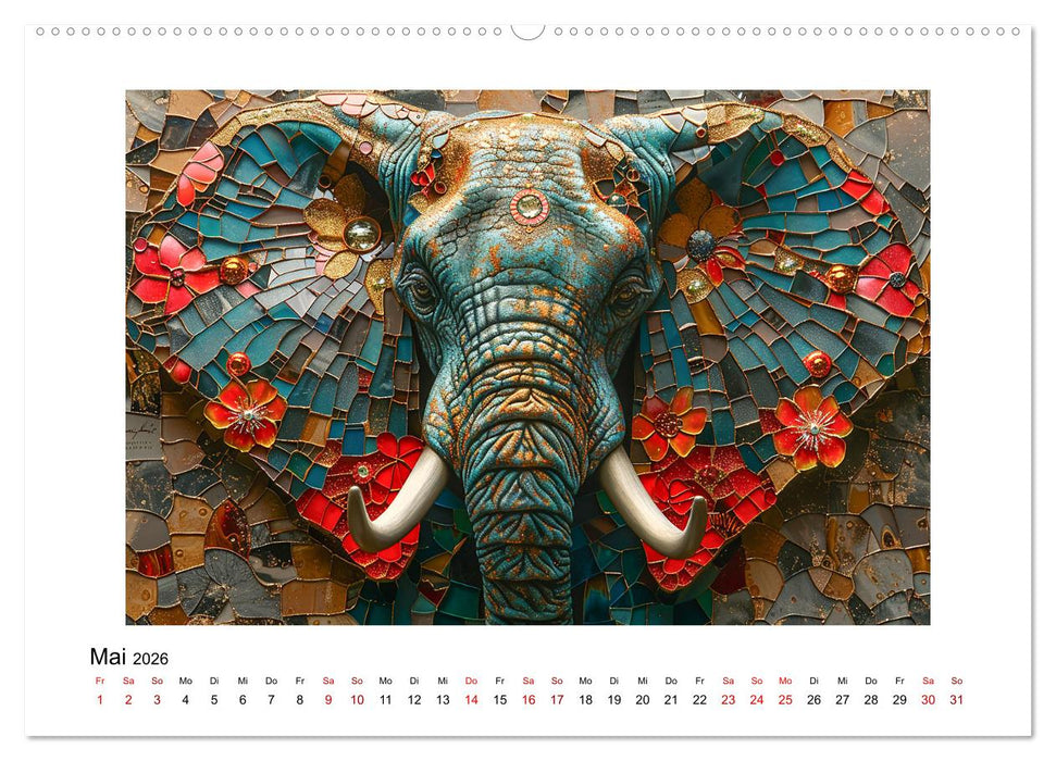 Elefantastisch (CALVENDO Wandkalender 2026)