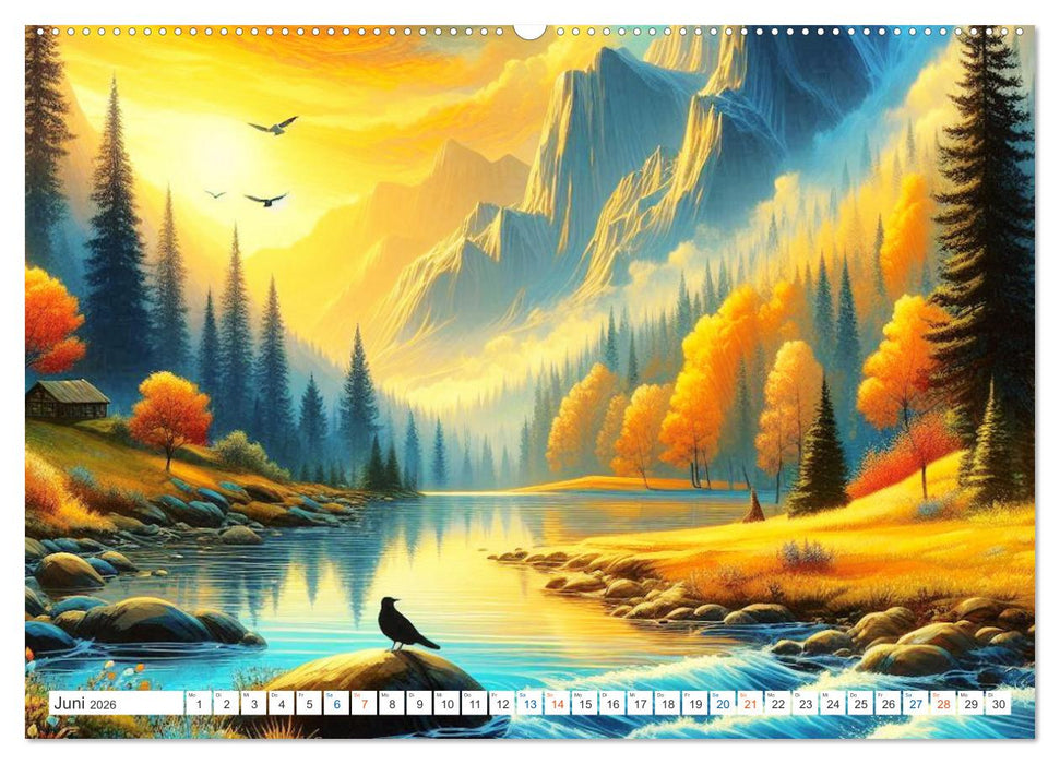 Futurplaneten (CALVENDO Premium Wandkalender 2026)