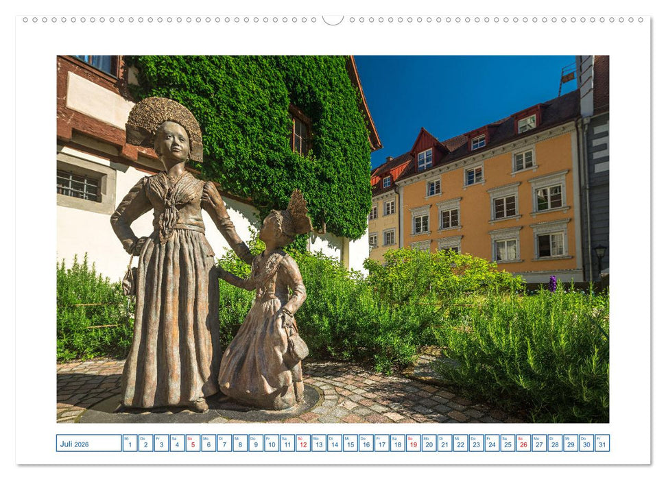 Überlingen am schönen Bodensee (CALVENDO Premium Wandkalender 2026)