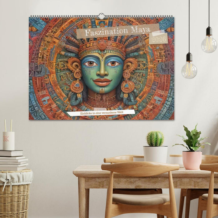 Faszination Maya: Einblicke in eine versunkene Welt (CALVENDO Wandkalender 2026)