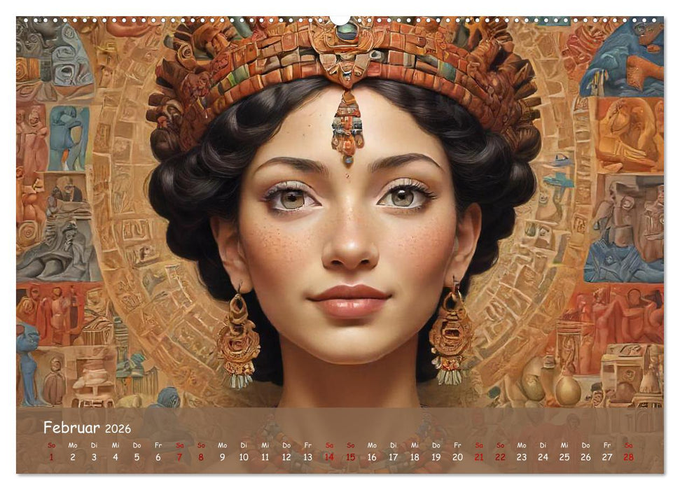 Faszination Maya: Einblicke in eine versunkene Welt (CALVENDO Wandkalender 2026)