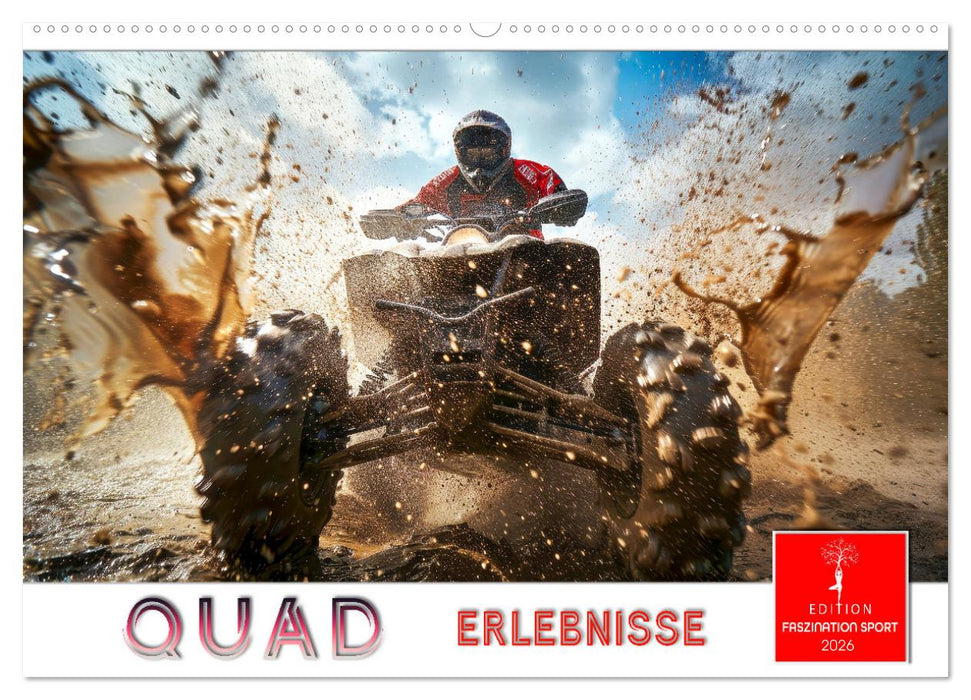 Quad Erlebnisse (CALVENDO Wandkalender 2026)