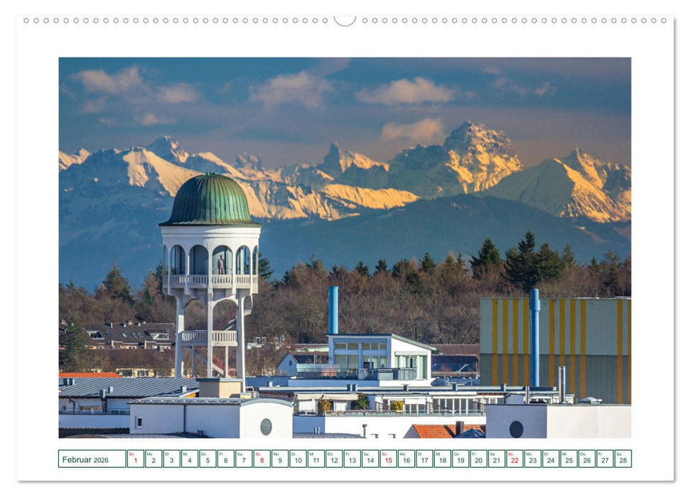 Singen - Hegaus Metropole (CALVENDO Wandkalender 2026)