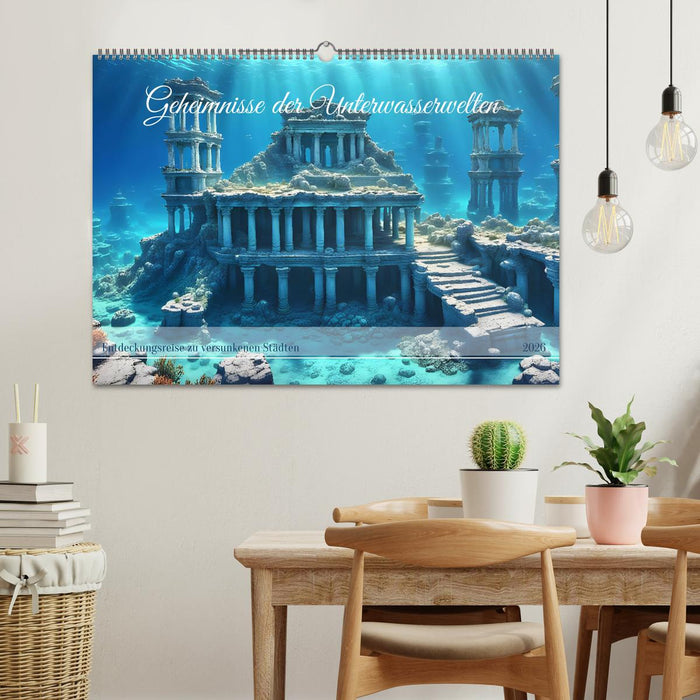Geheimnisse der Unterwasserwelten (CALVENDO Wandkalender 2026)