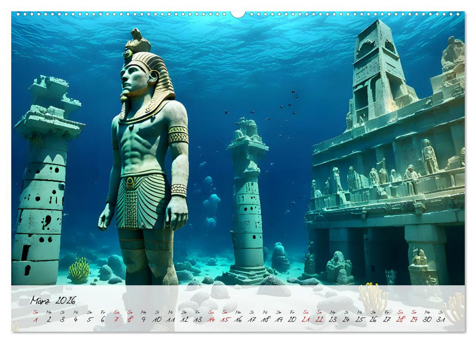 Geheimnisse der Unterwasserwelten (CALVENDO Wandkalender 2026)