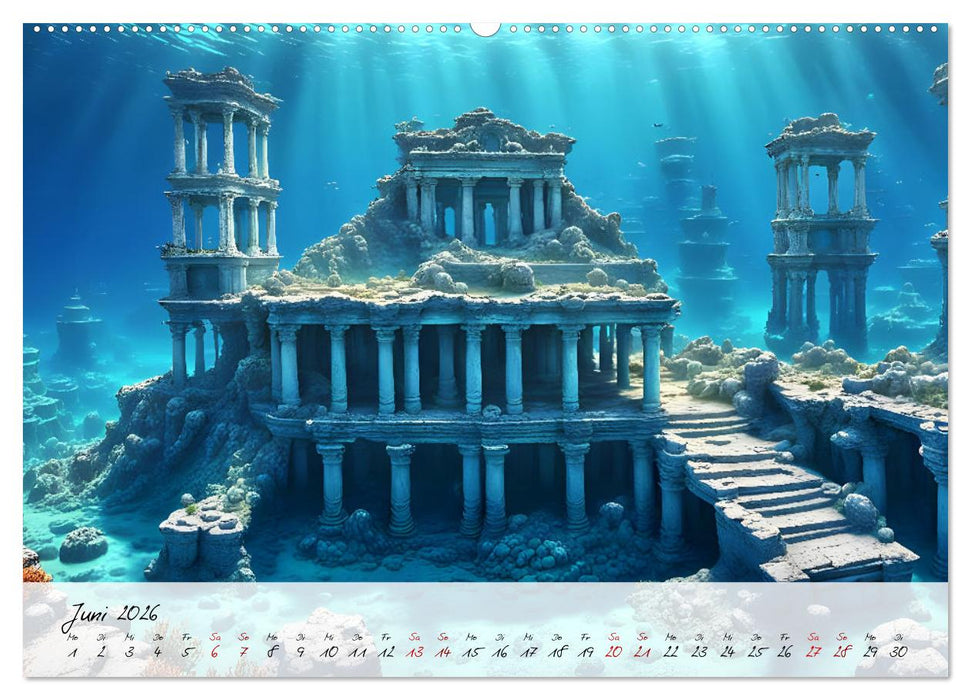 Geheimnisse der Unterwasserwelten (CALVENDO Wandkalender 2026)