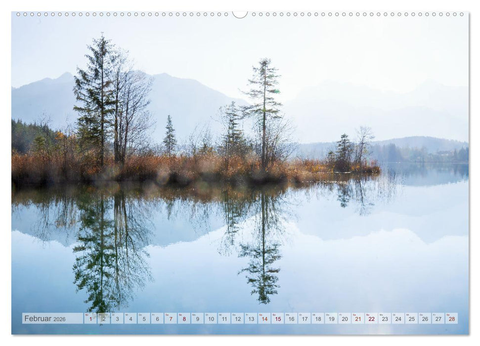 Magie gespiegelter Welten (CALVENDO Premium Wandkalender 2026)