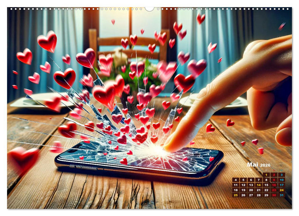 Sehnsucht Herzlichkeit (CALVENDO Wandkalender 2026)