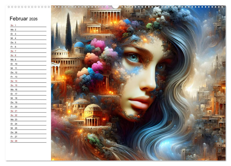 Metropolengesichter (CALVENDO Wandkalender 2026)