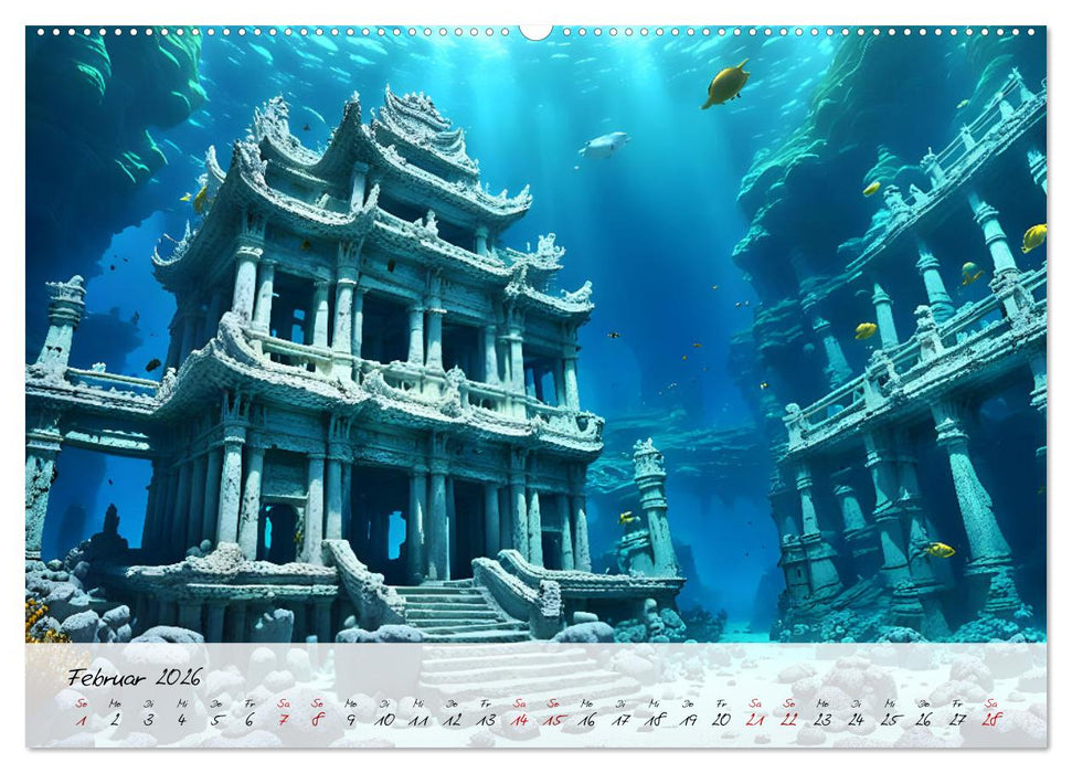 Geheimnisse der Unterwasserwelten (CALVENDO Premium Wandkalender 2026)