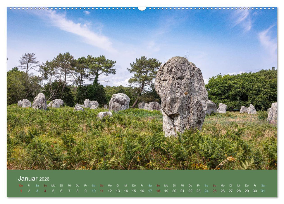 Mysteriöse Megalithen (CALVENDO Premium Wandkalender 2026)