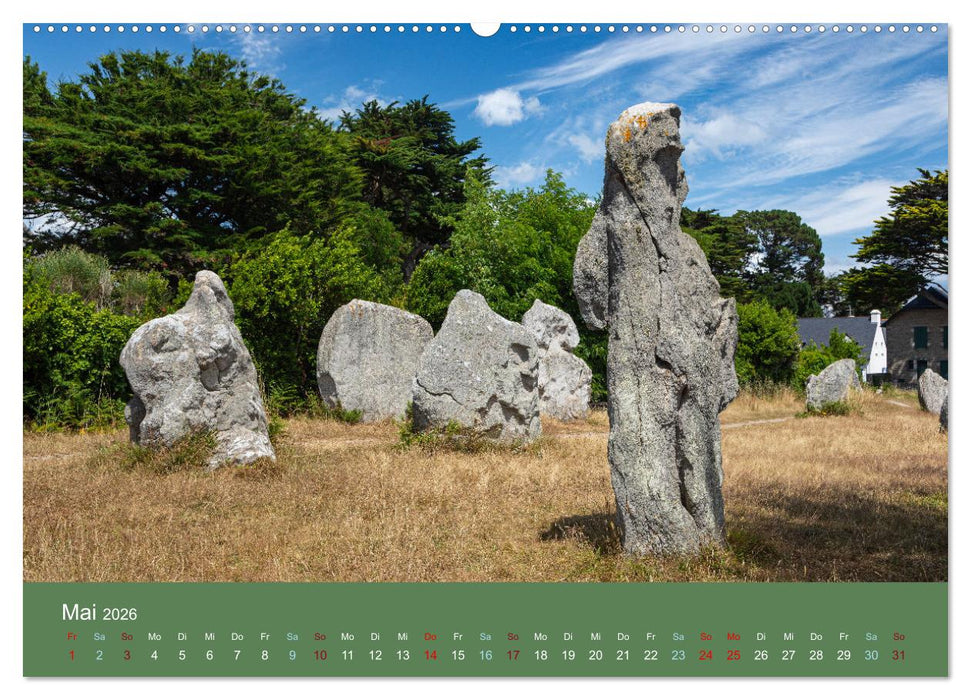 Mysteriöse Megalithen (CALVENDO Premium Wandkalender 2026)