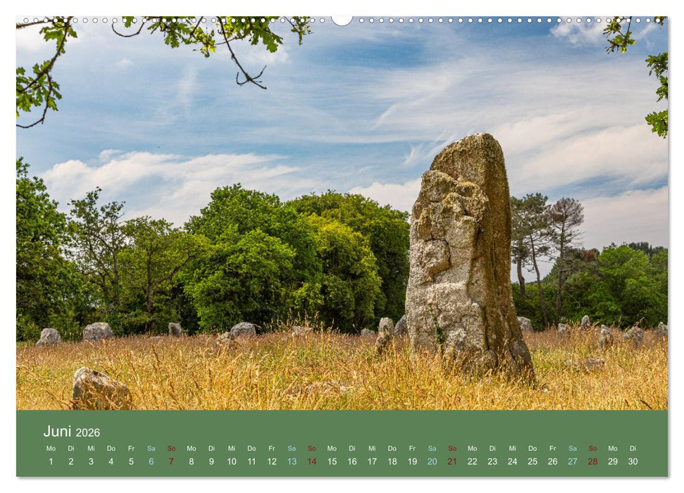 Mysteriöse Megalithen (CALVENDO Premium Wandkalender 2026)