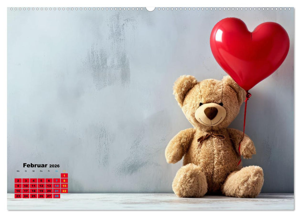 Sehnsucht Herzlichkeit (CALVENDO Premium Wandkalender 2026)