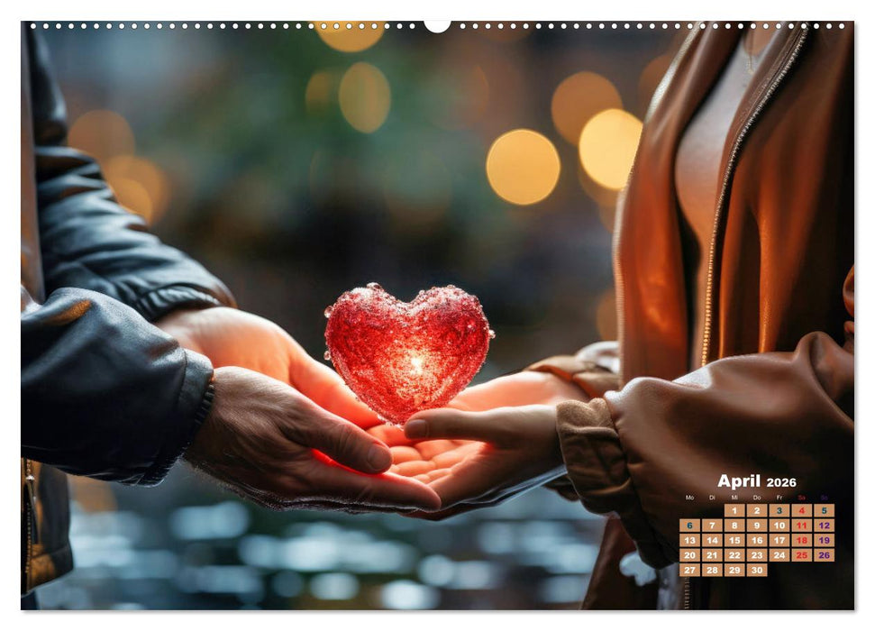 Sehnsucht Herzlichkeit (CALVENDO Premium Wandkalender 2026)