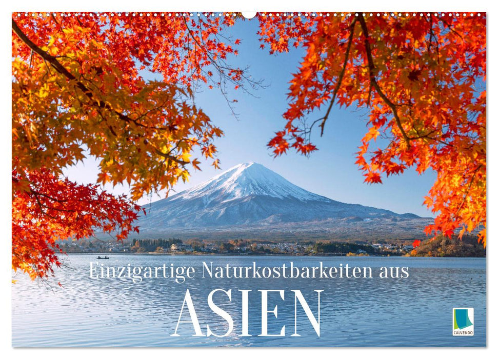 Einzigartige Naturkostbarkeiten aus Asien (CALVENDO Wandkalender 2026)