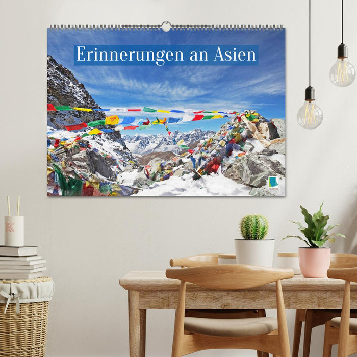 Erinnerungen an Asien (CALVENDO Wandkalender 2026)