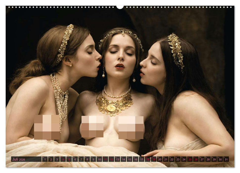 Zärtliches Versailles (CALVENDO Premium Wandkalender 2026)