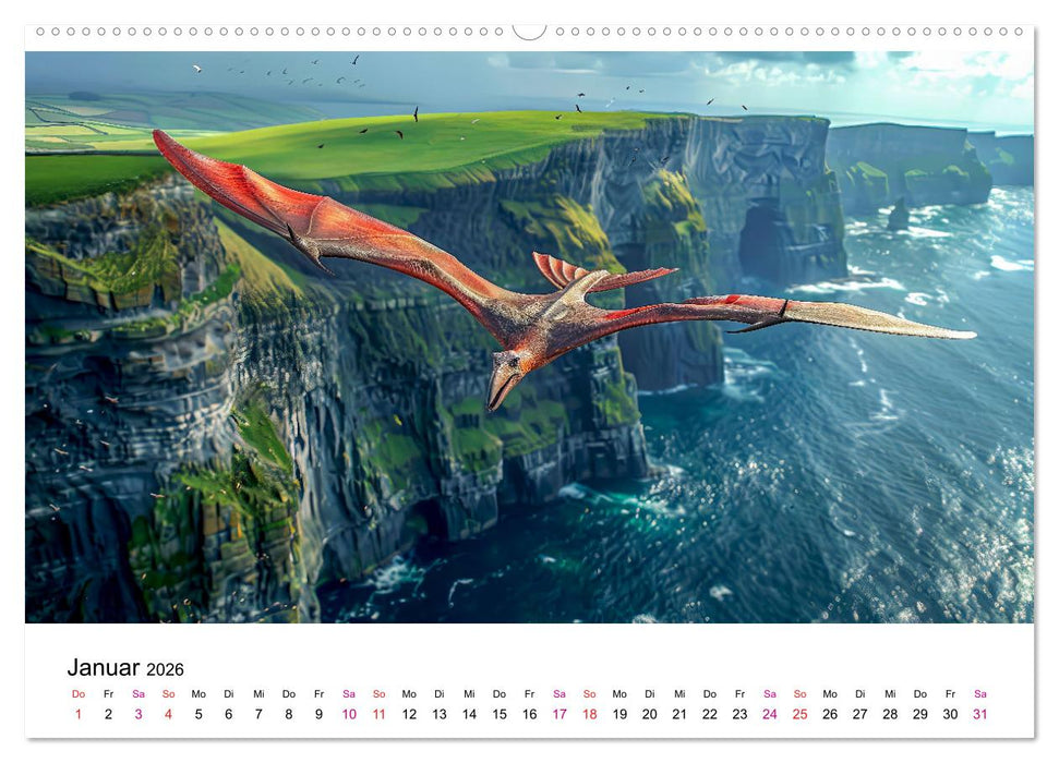 Reise in die Urzeit (CALVENDO Wandkalender 2026)