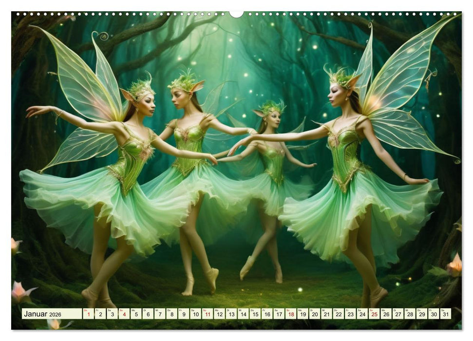 Im Reich der Märchen, Mythen und Legenden (CALVENDO Wandkalender 2026)