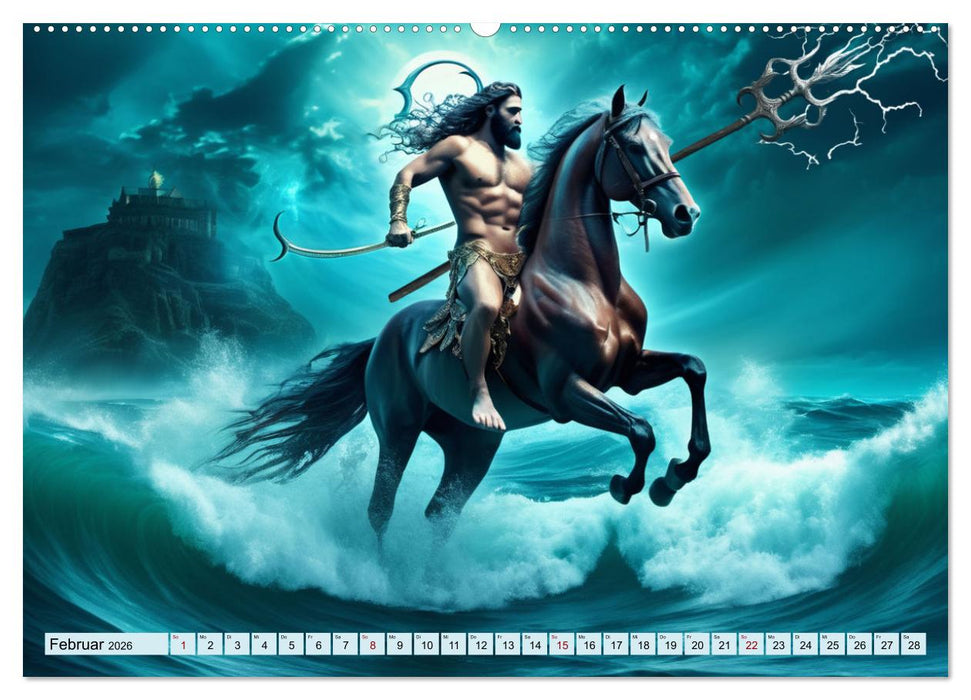 Im Reich der Märchen, Mythen und Legenden (CALVENDO Wandkalender 2026)