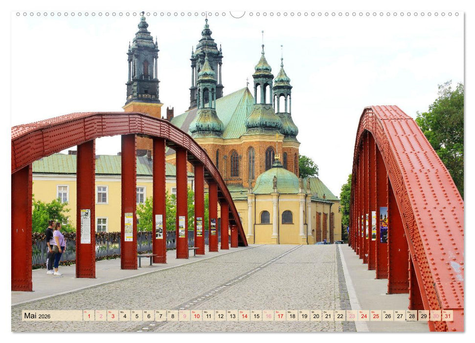 Posen - Traumhaftes Reiseziel in Polen (CALVENDO Premium Wandkalender 2026)
