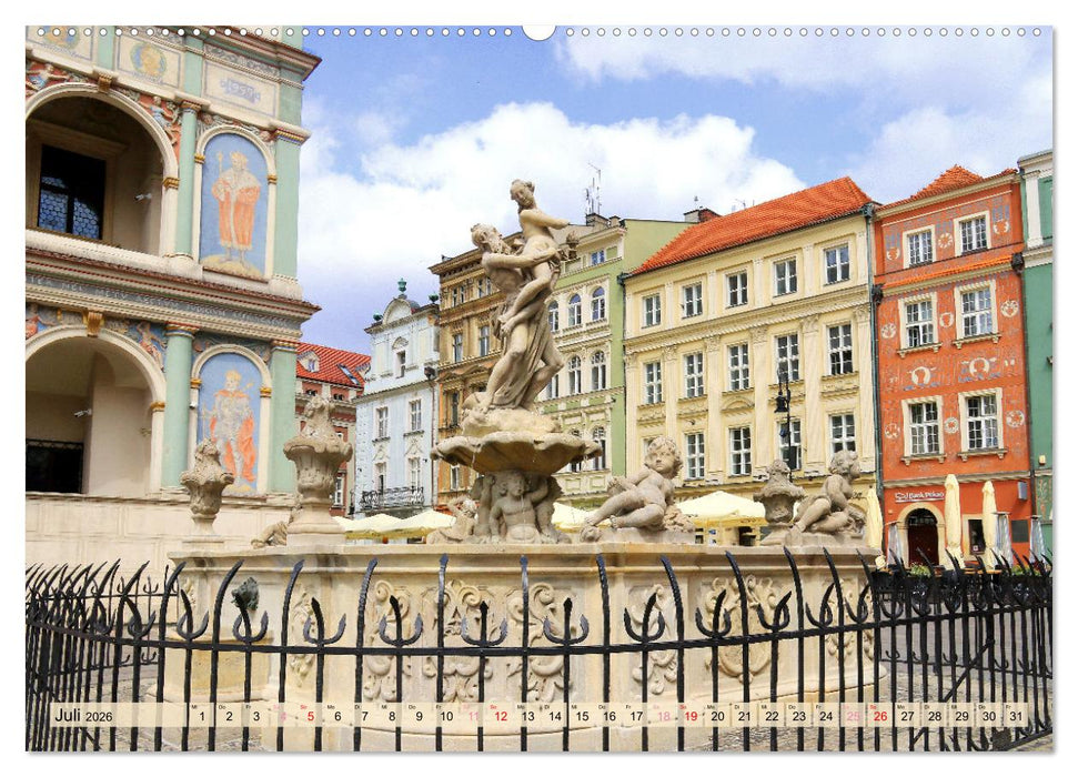 Posen - Traumhaftes Reiseziel in Polen (CALVENDO Premium Wandkalender 2026)