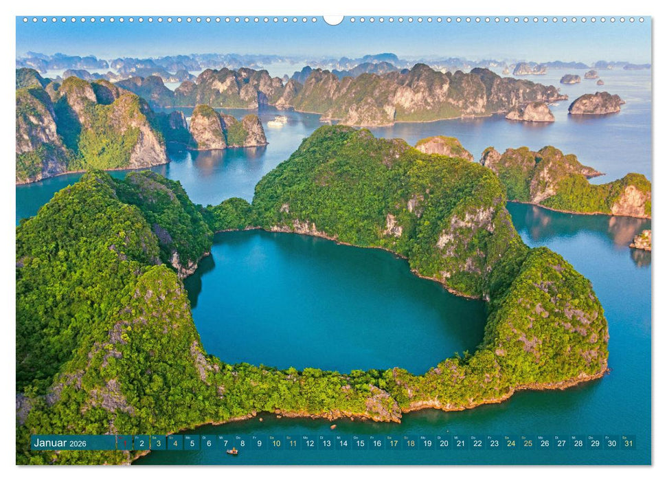 Einzigartige Naturkostbarkeiten aus Asien (CALVENDO Premium Wandkalender 2026)