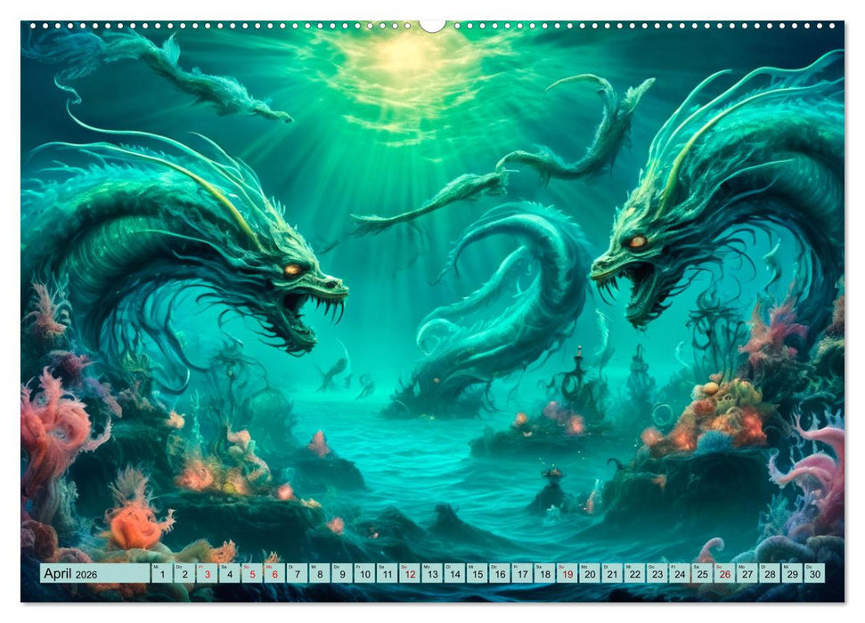 Im Reich der Märchen, Mythen und Legenden (CALVENDO Premium Wandkalender 2026)