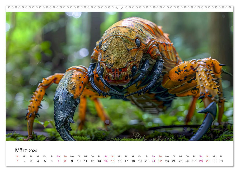 Reise in die Urzeit (CALVENDO Premium Wandkalender 2026)