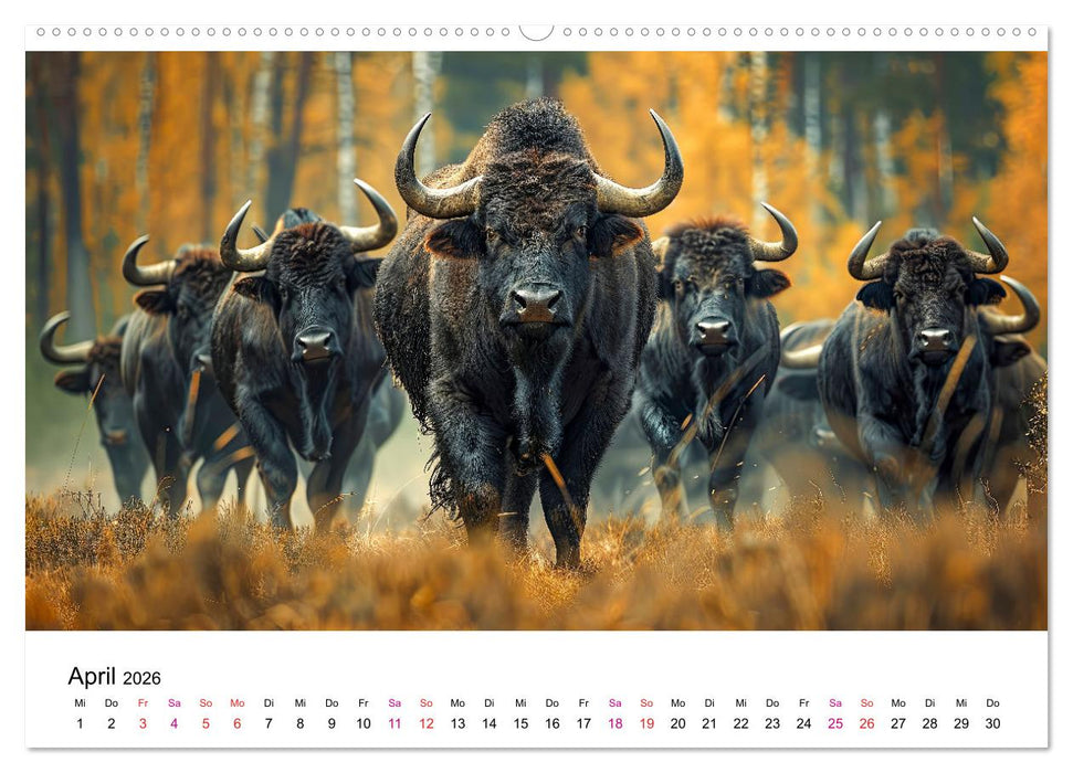 Reise in die Urzeit (CALVENDO Premium Wandkalender 2026)