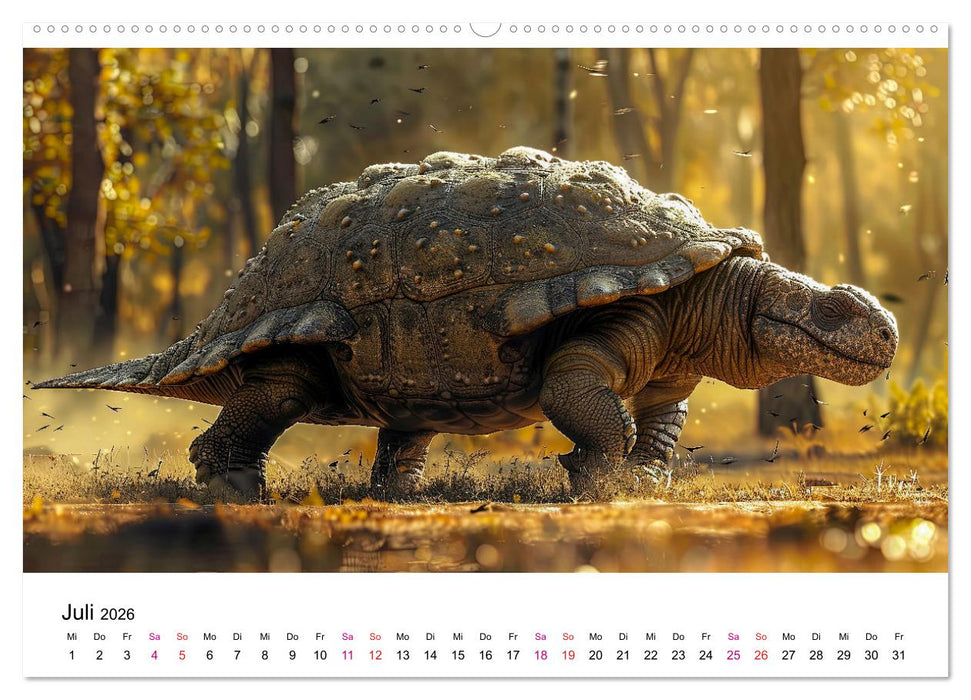 Reise in die Urzeit (CALVENDO Premium Wandkalender 2026)