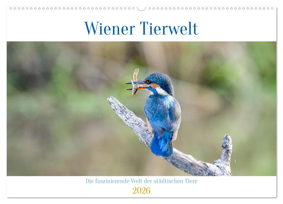 Wiener Tierwelt (CALVENDO Wandkalender 2026)