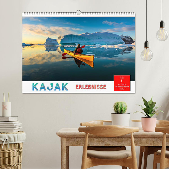 Kajak Erlebnisse (CALVENDO Wandkalender 2026)