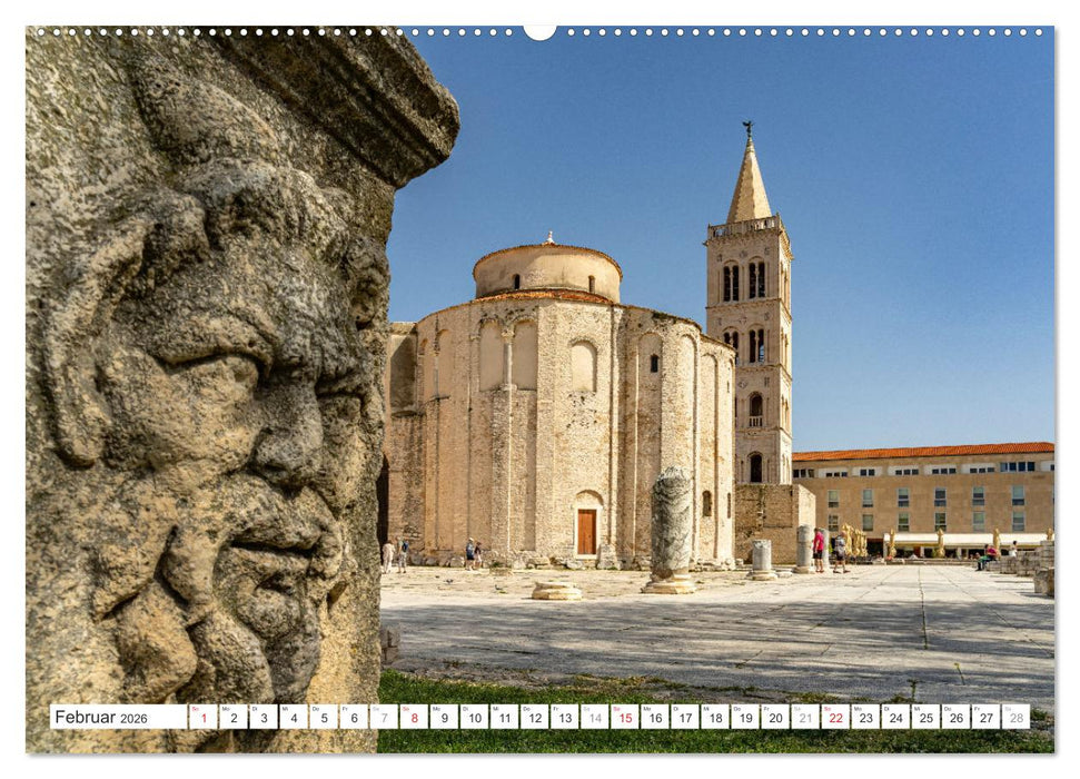 Kroatien - Dalmatien (CALVENDO Premium Wandkalender 2026)