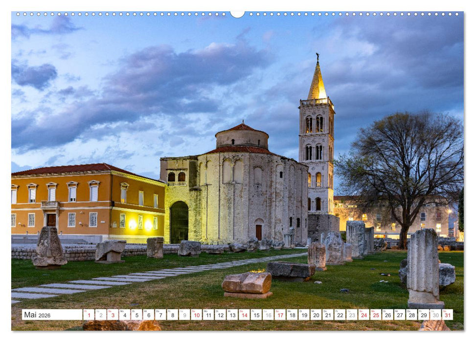 Kroatien - Zadar (CALVENDO Premium Wandkalender 2026)