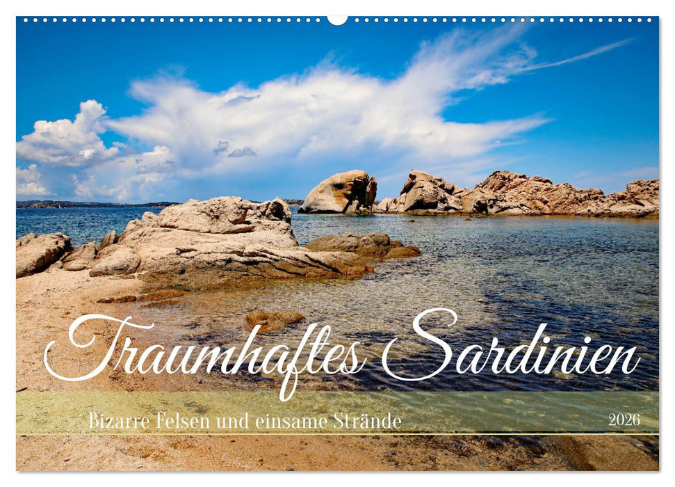 Traumhaftes Sardinien (CALVENDO Wandkalender 2026)