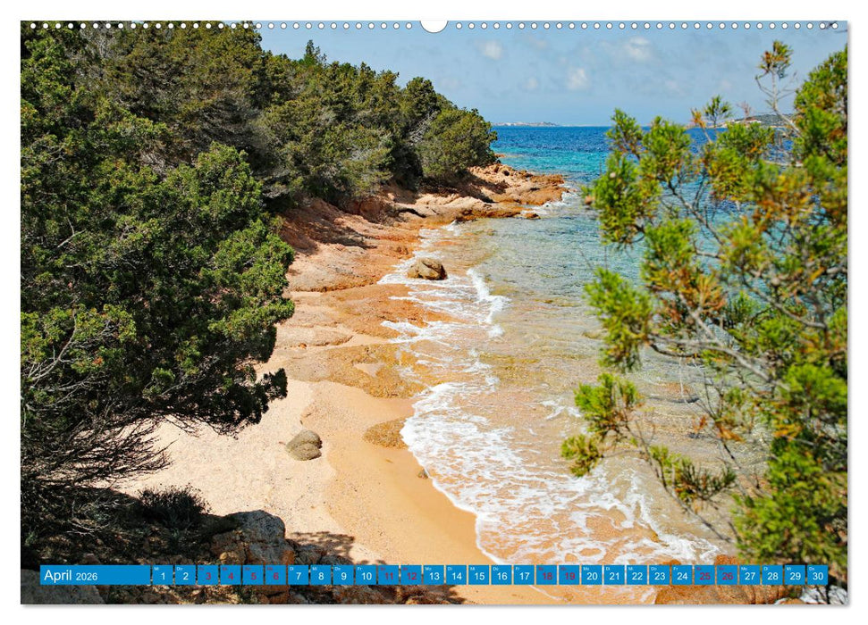 Traumhaftes Sardinien (CALVENDO Wandkalender 2026)
