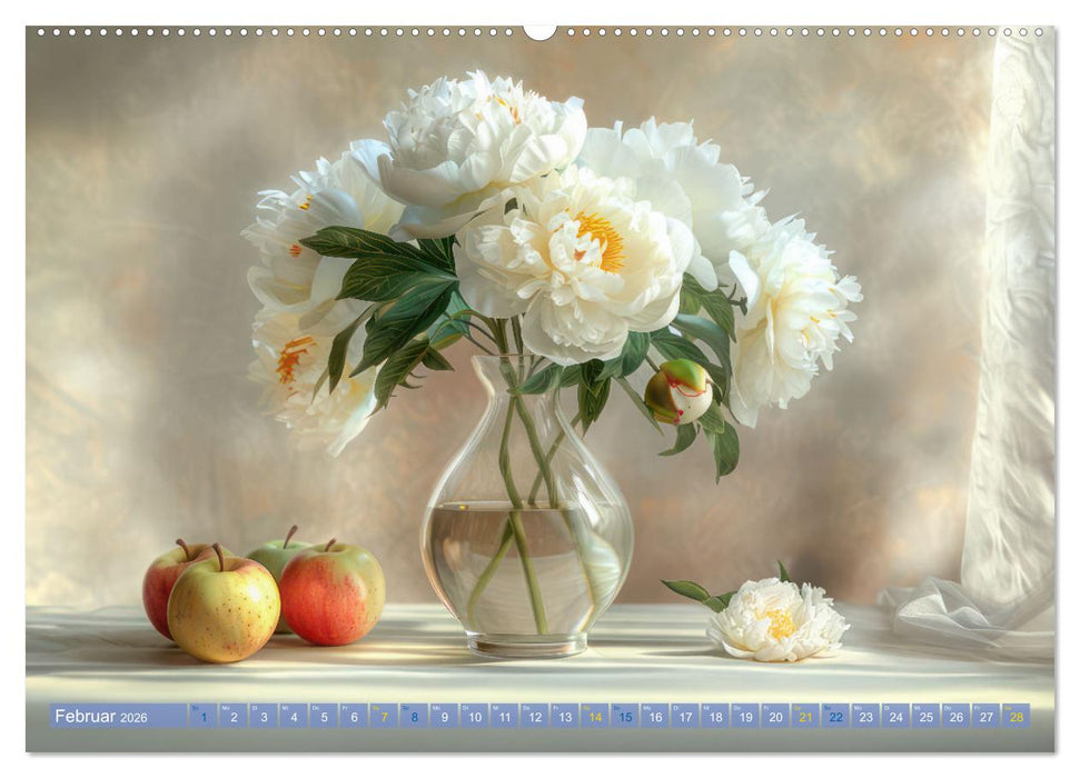Lichtvolle Stillleben (CALVENDO Premium Wandkalender 2026)