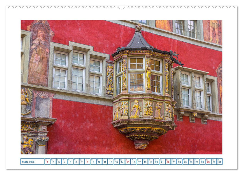 Schaffhausen - nördlichste Stadt der Schweiz (CALVENDO Premium Wandkalender 2026)